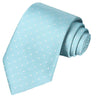 White on Tiffany Floral Tie - Tie, bowtie, pocket square | Kissties