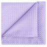 Mauve Checkered Pocket Square - Tie, bowtie, pocket square | Kissties