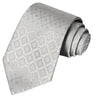 Bone-Fossil-Stone Checkered Tie - Tie, bowtie, pocket square | Kissties