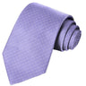 Medium Purple-White Polka Dots Stripe Tie - Tie, bowtie, pocket square | Kissties