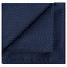 Navy Blue Checkered Pocket Square - Tie, bowtie, pocket square | Kissties