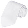 White Checkered Tie - Tie, bowtie, pocket square | Kissties