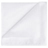 White Checkered Pocket Square - Tie, bowtie, pocket square | Kissties