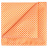 Orange Checkered Pocket Square - Tie, bowtie, pocket square | Kissties
