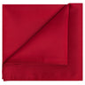 Scarlet Satin Pocket Square - Tie, bowtie, pocket square | Kissties