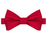 Scarlet Satin Bowtie - Tie, bowtie, pocket square | Kissties