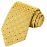 Digital Black-Eggnog-Tuscany Yellow Checkered Tie - Tie, bowtie, pocket square | Kissties