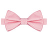 Rosy Pink Satin Bowtie - Tie, bowtie, pocket square | Kissties