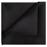 Black Satin Pocket Square - Tie, bowtie, pocket square | Kissties