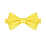 Sunflower Yellow Satin Bowtie - Tie, bowtie, pocket square | Kissties