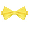Sunflower Yellow Satin Bowtie - Tie, bowtie, pocket square | Kissties