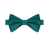 Hunter Green Satin Bowtie - Tie, bowtie, pocket square | Kissties