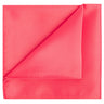 Coral Satin Pocket Square - Tie, bowtie, pocket square | Kissties