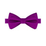 Raspberry Satin Bow Tie - Tie, bowtie, pocket square | Kissties