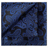 Lapis Paisley Pocket Square - Tie, bowtie, pocket square | Kissties