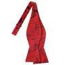 Ruby Paisley Bowtie - Tie, bowtie, pocket square | Kissties