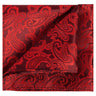 Ruby Paisley Pocket Square - Tie, bowtie, pocket square | Kissties