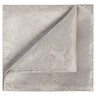 Ivory Paisley Pocket Square - Tie, bowtie, pocket square | Kissties