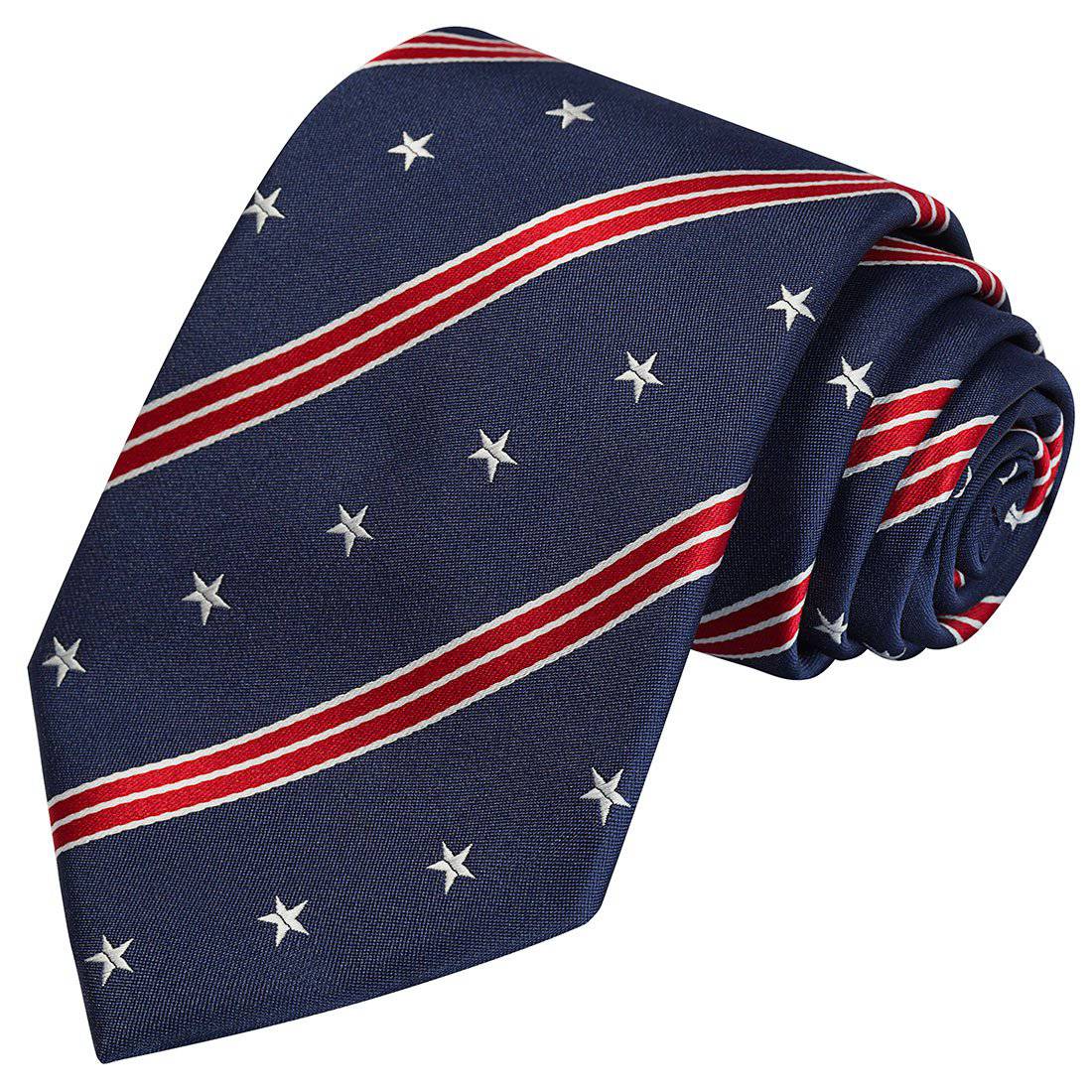 Patriot Paine Tie, standard and extra long - Tie, bowtie, pocket square  | Kissties