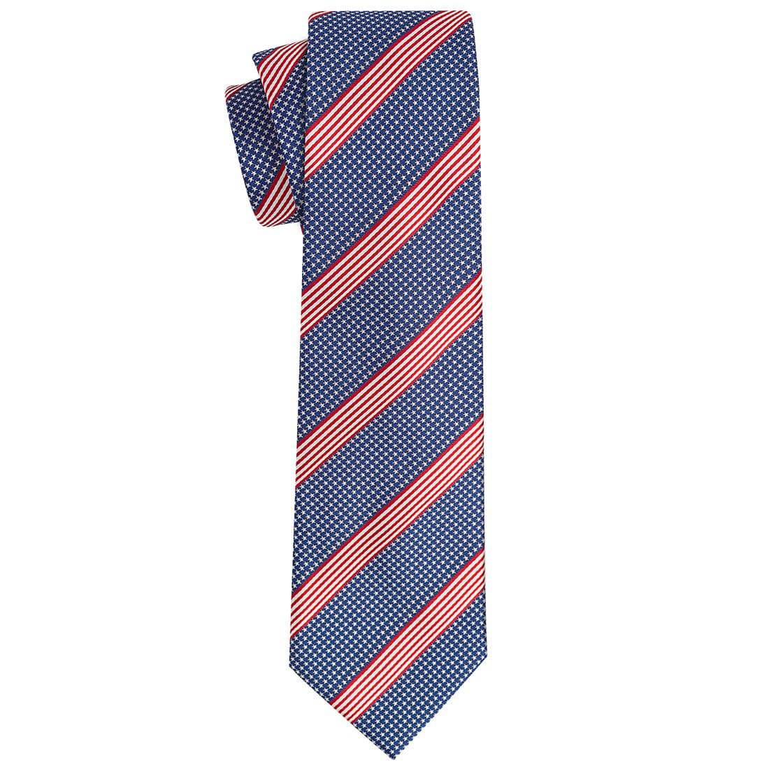 Patriot Lafayette Tie, standard and extra long - Tie, bowtie, pocket square  | Kissties