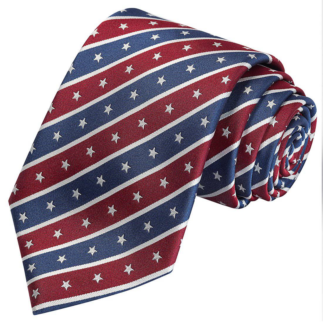 Patriot Sisson Tie, standard and extra long - Tie, bowtie, pocket square  | Kissties