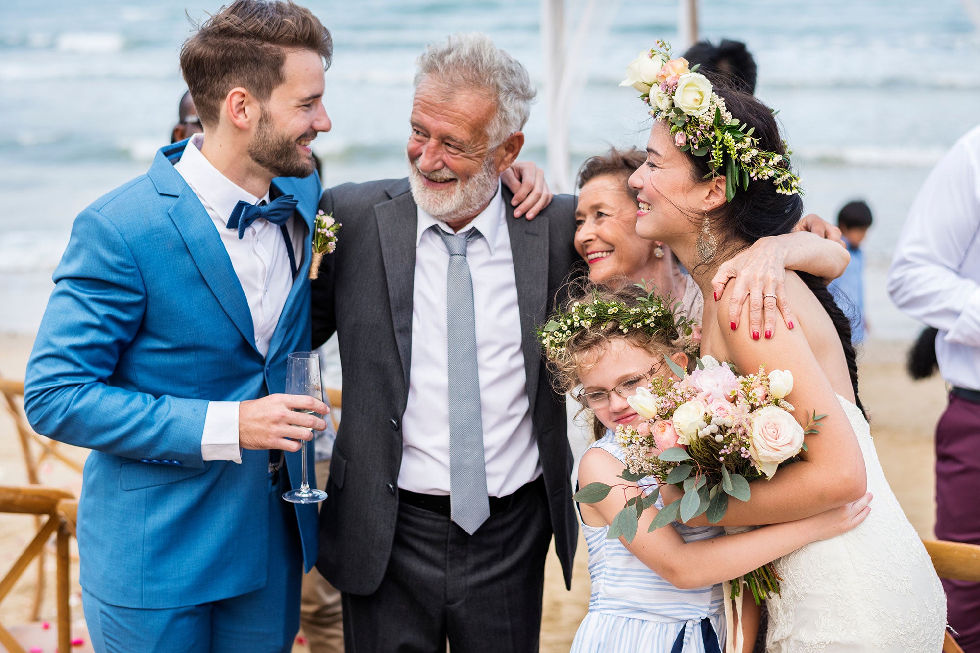 Groom and his father together on his wedding day