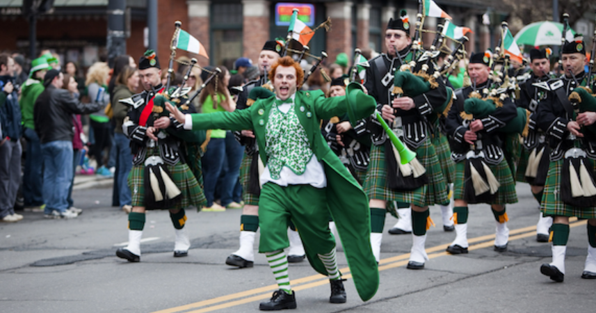 st. patrick`s day kissties tie and bowtie