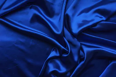 iridescent blue satin cloth