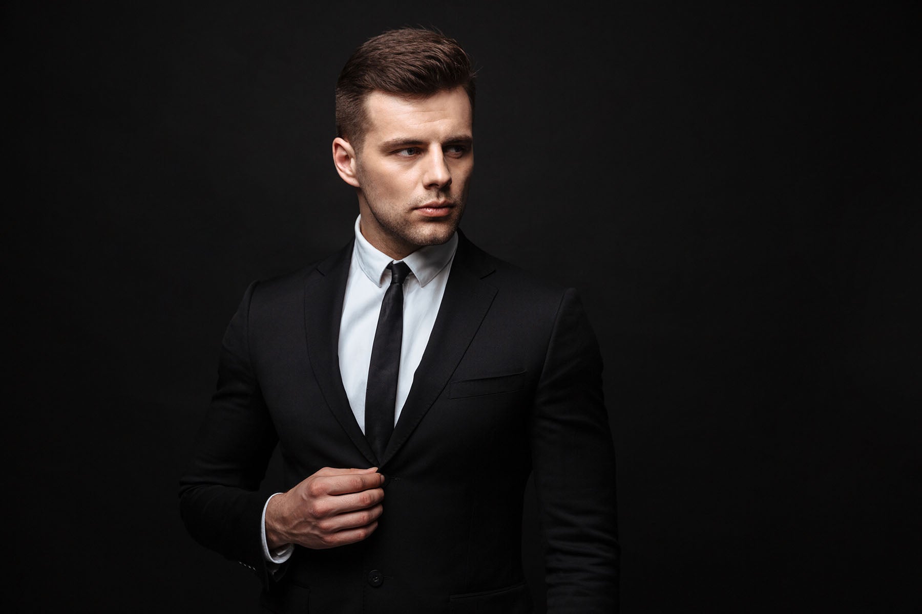 How to Look Good in A Black Suit