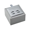 Classic Sliver Squares Cufflinks