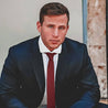 Burgundy Silk Tie - Tie, bowtie, pocket square  | Kissties