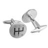 Classic Sliver Gears Cufflinks - Tie, bowtie, pocket square  | Kissties