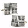 Classic Plaid Square Cufflinks - Tie, bowtie, pocket square  | Kissties