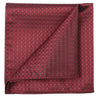 Burnt Umber Checkered Pocket Square - Tie, bowtie, pocket square  | Kissties