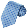 Maya-Yale-Light Blue Plaid Tie - Tie, bowtie, pocket square  | Kissties