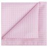 Cinderella Pink Checkered Pocket Square - Tie, bowtie, pocket square  | Kissties