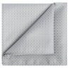 French Gray Checkered Pocket Square - Tie, bowtie, pocket square  | Kissties