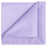 Mauve Checkered Pocket Square - Tie, bowtie, pocket square  | Kissties