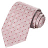 Lemonade-Crepe-Cherry Floral Checkered Tie - Tie, bowtie, pocket square  | Kissties