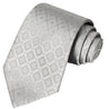 Bone-Fossil-Stone Checkered Tie - Tie, bowtie, pocket square  | Kissties