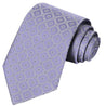 Violet-Stone-Amethyst Checkered Tie - Tie, bowtie, pocket square  | Kissties