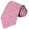Coral-Azure Bohemian Floral Tie - Tie, bowtie, pocket square  | Kissties