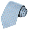 Sky Blue-Persian Blue-White Checkered Tie - Tie, bowtie, pocket square  | Kissties
