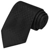 Black Checkered Tie - Tie, bowtie, pocket square  | Kissties