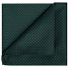 Spectra Green Checkered Pocket Square - Tie, bowtie, pocket square  | Kissties