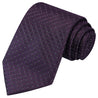 Eggplant Checkered Tie - Tie, bowtie, pocket square  | Kissties