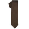 Chocolate Truffle Checkered Tie - Tie, bowtie, pocket square  | Kissties