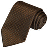 Chocolate Truffle Checkered Tie - Tie, bowtie, pocket square  | Kissties