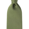 Olive Silk Tie