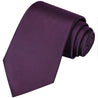 Plum Silk Tie